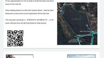 Gambar 2 Dijual Tanah di Area Pecatu Bali 44.000 m² 