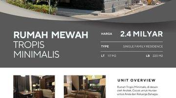 Gambar 1 Dijual Rumah 2lt Mewah Tropis Minimalis Baguss !!