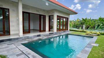 Gambar 1 New Unfurnished 2 Bedroom Villa In Tumbak Bayu, Pererenan With A Fully Enclosed Kitchen living Room And Unobstructed River Views