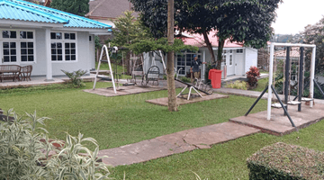 Gambar 4 Villa Tanah Luas Ada Kolam Renang Taman Bermain Anak Cisarua Puncak Bogor