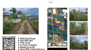 Gambar 1 Tanah Seluas 980 M2 SHM di Labuan Bajo