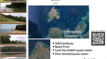 Gambar 1 Tanah Seluas 99.800 SHM di Pulau Sababi, Labuan Bajo