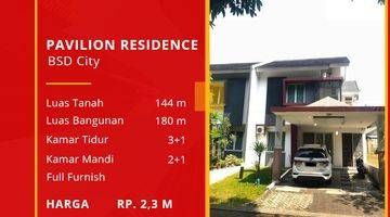 Gambar 1 Dijual Cepat Rumah Cantik Siap Huni Tinggal Bawa Koper, Cluster Pavilion Residence Bsd City