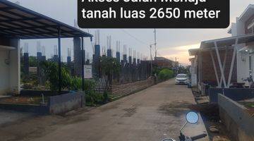 Gambar 2 Jual Tanah Shm Luas 2650 Meter Cocok Untuk Bangun Perumahan