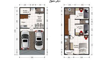 Gambar 4 Rumah di Jalan pisangan baru utara SHM