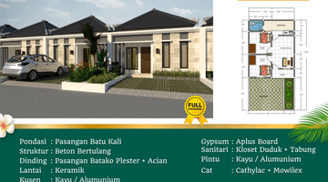 Gambar 4 Rumah 1 Lantai Siap Huni Lingkungan Asri Harga Mulai 200jt An Harga Promo 5 Juta All In Sudah Dapat Rumah Di Bali Free All Biaya Surat Shm Lokasi Strategis Di Batuaji, Kerambitan, Tabanan Regency, Bali 