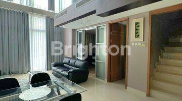 Gambar 3 Apartement The Summit Tipe  Loft (2 Lantai) Semi Furnished