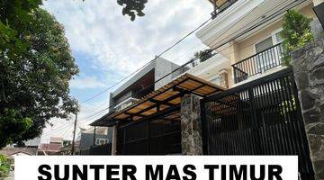 Gambar 1 Jual Sunter Mas Timur Jakut 3 Lantai Sudah Renovasi Furnished 