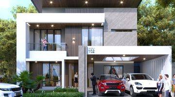 Gambar 1 Dijual Rumah Baru 2lantai Hook Full Interior Di Beverly Park