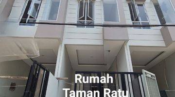 Gambar 1 Rumah Baru Taman Ratu 4 Lantai Shm Semi Furnished