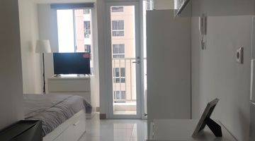 Gambar 5 Fully furnished apartemen pik tipe studio 21m2 ada kulkas