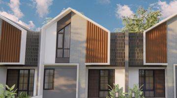 Gambar 2 Rumah 1,5 Lantai Desain Scandinavian Lokasi Pondok Cabe