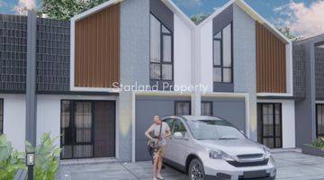 Gambar 4 Rumah 1,5 Lantai Desain Scandinavian Lokasi Pondok Cabe