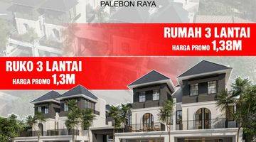 Gambar 1 Rumah Baru 3 Lantai Di Palebon Raya Pedurungan