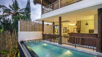 Gambar 1 Vila 2 Lantai Dengan 3 Kamar View Taman Di Ubud Furnished SHM