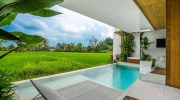 Gambar 2 Brand New Villa 2 Kamar Tidur Design Modern Di Ubud View Sawah HS