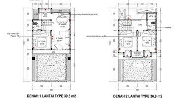 Gambar 4 Jual Rumah Baru 2 Lantai Gemah Kedungmundu Semarang 