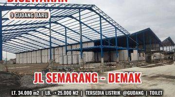 Gambar 4 DISEWAKAN GUDANG BARU DI JL SEMARANG DEMAK JAWA TENGAH 