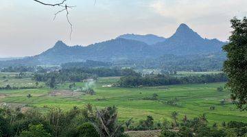 Gambar 5 Tanah kavling siap bangun view pegunungan 