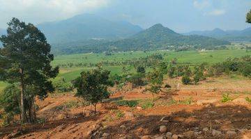 Gambar 1 Tanah komersil siap bangun view gunung dan sawah 