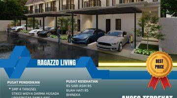 Gambar 1 Rumah Cantik 2 Lt Harga Terjangkau Lokasi Strategis, Asri, Nyaman di Pamulang Tangsel, Ragazzo Living Cluster Selangkah Ke Bintaro, Ciputat, Jakarta Selatan