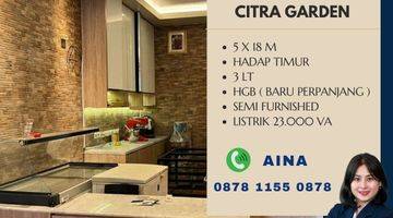 Gambar 2 di Rukan Citra Garden, 5 X 18 M, 3 Lt, Hadap Timur, Listrik 23.000, Hgb ( Baru Di Perpanjang ), Semi Furnished, Jakarta Barat