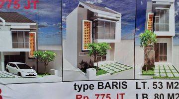 Gambar 2 Jual Rumah Baru Murah Modern Milenial di Jatibening Bekasi 