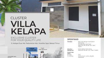 Gambar 2 Rumah Baru SHM Cluster Cilla Kelapa di Jl. Kelapa Dua Pedurenan, Kota Bekasi, Jawa Barat., Bekasi