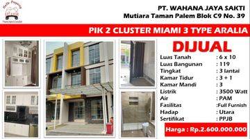 Gambar 1 Ready..!! Dijual Rumah 3lantai Bagus di Pantai Indah Kapuk 2 Cluster Miami 