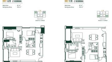 Gambar 3 Apartemen Baru Dijual 2BR Fasilitas Premium di Jaksel