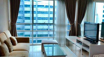 Gambar 1 For Rent Sahid Sudirman Residence, 2 Bedroom 89 Sqm , Fully Furnished With Pool View, Sudirman, Central Jakarta.