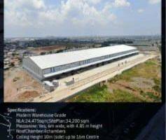 Gambar 2 Disewakan Gudang Di Marunda 2 Modern Warehouse Grade