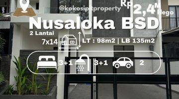 Gambar 1 Dijual Rumah Brand New Nusaloka Lokasi Startegis