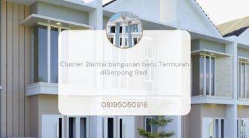 Gambar 1 Dijual Cwpat Rumah Baru 2 Lantai di Serpong Bsd