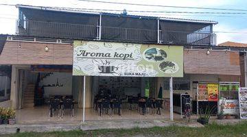 Gambar 1 ruko tepi jalan besar cocok untuk cafe