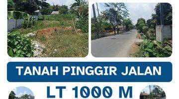 Gambar 1 Tanah Pinggir Jalan Luas 1000 M Harga Rp 750 Juta Di Cikarang 