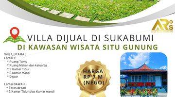 Gambar 2 Dijual Villa Di Kawasan Wisata Situ Gunung Sukabumi 