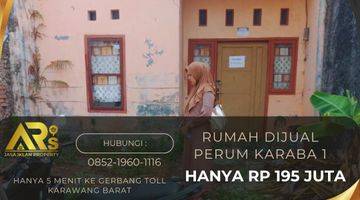 Gambar 4 Rumah Dekat Gerbang Toll Karawang Barat Harga Murah Rp 195 Jt Shm On Hand