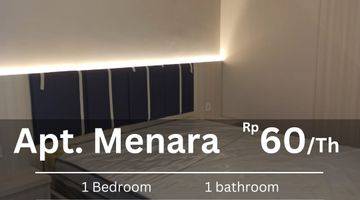 Gambar 1  Apartemen Menara Jakarta 1 BR Fully Furnished