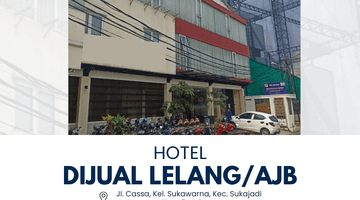 Gambar 1 Akan Dilelang Bangunan Hotel Luas 1.779 Meter di Kota Bandung