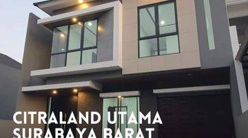 Gambar 1 Rumah Baru Gress Dijual di Citraland Utama, Surabaya Barat