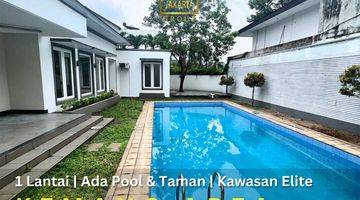 Gambar 1 Rumah Kemang 2 Lantai Prime Area Ada Pool, Garasi Carport Luas