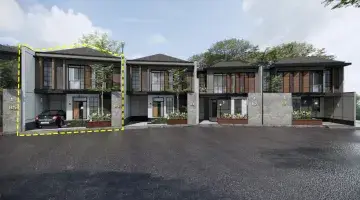 Gambar 1 Jual Rumah 2 Lantai Estetik Dekat Kampus Uii Dan Pakuwon Mall