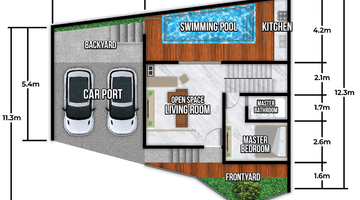 Gambar 4 Dijual Rumah 2 Lantai Minimalis Baru Dekat Ugm Dan Uii Kaliurang