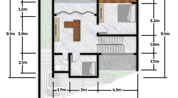 Gambar 4 Baru Jual Rumah 2 Lantai Jogja Utara Dekat Uii Dan Sarjito