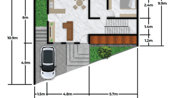 Gambar 3 Dijual Rumah 2 Lantai Baru di Jogja Utara Dekat Rs Sarjito Kaliurang Km 10 Pasar Gentan