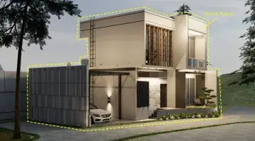 Gambar 2 Promo Dijual Rumah 2 Lantai Baru di Jogja Utara View Merapi Dekat Kampus Amikom Dan Upn Veteran Jogja