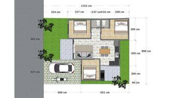 Gambar 2 Rumah Baru Unfurnished SHM di Sidoarum, Sleman