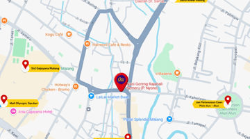 Gambar 5 Ruko 4 Lantai Pusat Kota Malang di Jl. Semeru Klojen, Malang