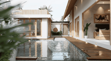 Gambar 2 Villa SHM Dengan Konsep Modern Minimalis Canggu